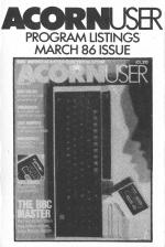 Acorn User #044 (03.1986) Front Cover