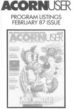 Acorn User #054 (02.1987) Front Cover