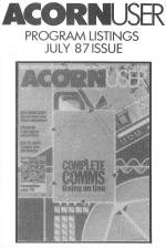 Acorn User #060 (07.1987) Front Cover