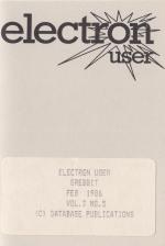 Electron User 3.05 Front Cover