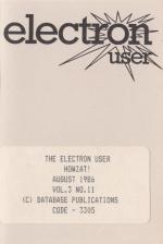 Electron User 3.11 Front Cover