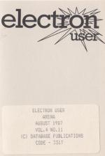 Electron User 4.11 Front Cover