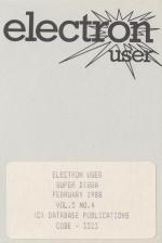 Electron User 5.05 Front Cover