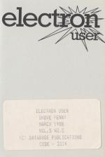 Electron User 5.06 Front Cover