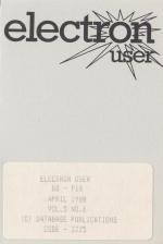 Electron User 5.07 Front Cover