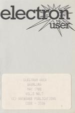 Electron User 5.08 Front Cover