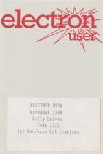 Electron User 6.02 Front Cover