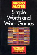 Micro Mates 2: Simple Words And Word Games Front Cover