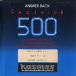 Factfile 500: Arithmetic Front Cover