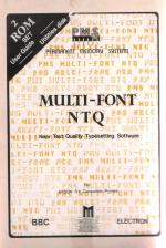 Multi-Font NTQ Front Cover