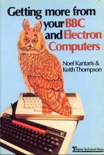 Getting More From Your BBC And Electron Computers Front Cover