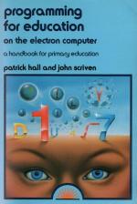 Programming For Education On The Electron Front Cover