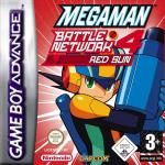 Mega Man Battle Network 4: Red Sun Front Cover