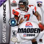 Madden NFL 2004 Front Cover