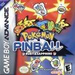 Pokémon Pinball: Ruby & Sapphire Front Cover