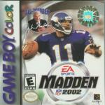 Madden NFL 2002 Front Cover