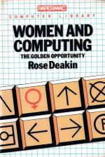 Women And Computing: The Golden Opportunity Front Cover