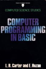 Computer Programming In Basic Front Cover