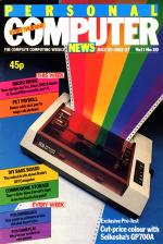 Personal Computer News #020 Front Cover