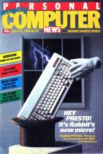Personal Computer News #058 Front Cover