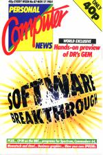 Personal Computer News #087 Front Cover