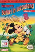 Mickey's Safari In Letterland Front Cover