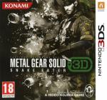 Metal Gear Solid Snake Eater 3D Front Cover