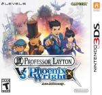 Professor Layton Vs. Phoenix Wright Ace Attorney Front Cover