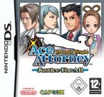 Phoenix Wright: Ace Attorney - Justice for All Front Cover