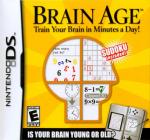Brain Age: Train Your Brain In Minutes A Day! Front Cover