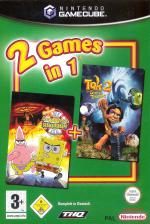 2 Games In 1: Der SpongeBob Schwammkopf Film Und Tak 2 Der Stab Der Traume Front Cover