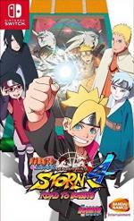 Naruto Shippuden: Ultimate Ninja Storm 4: Road To Boruto Front Cover