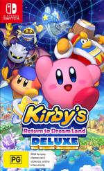 Kirby's Return To Dream Land Deluxe Front Cover