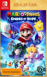 Mario + Rabbids Sparks Of Hope Gold Edition Front Cover