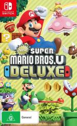 New Super Mario Bros. U Deluxe Front Cover