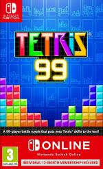 Tetris 99 Plus NSO Front Cover