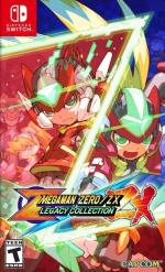 Mega Man Zero/ZX Legacy Collection Front Cover