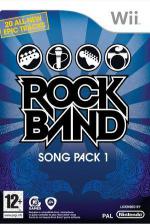 Rock Band Track Pack Volume 1 Front Cover