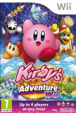 Kirby's Adventure Wii Front Cover