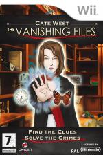 Cate West: The Vanishing Files Front Cover