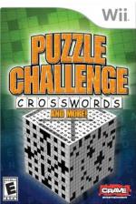 Puzzle Challenge: Crosswords And More! Front Cover