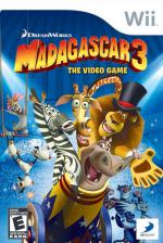 Madagascar 3: The Video Game Front Cover