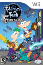 Phineas And Ferb: Across the 2nd Dimension Front Cover