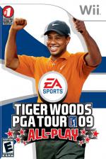 Tiger Woods PGA Tour 09 All-Play Front Cover