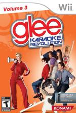 Karaoke Revolution Glee: Volume 3 Front Cover