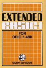 Extended Basic-1 For Oric-1 48K Front Cover