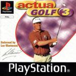 Actua Golf 3 Front Cover