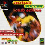 Actua Soccer: Club Edition Front Cover