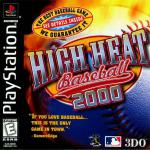 High Heat Baseball 2000 Front Cover