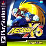 Mega Man X5 Front Cover